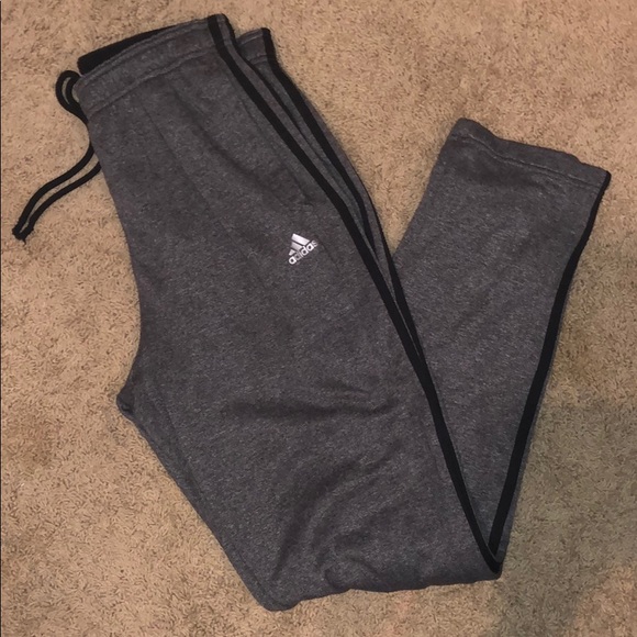 adidas gray sweatpants